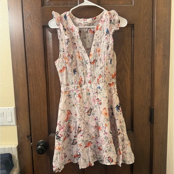 Kianna Cotton Butterfly Print Dress - Picture 9 of 16